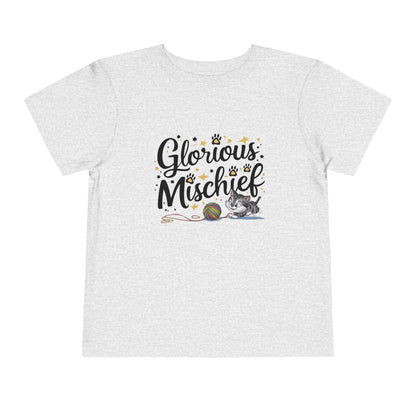 Glorious Mischief Toddler  Cotton T-Shirt