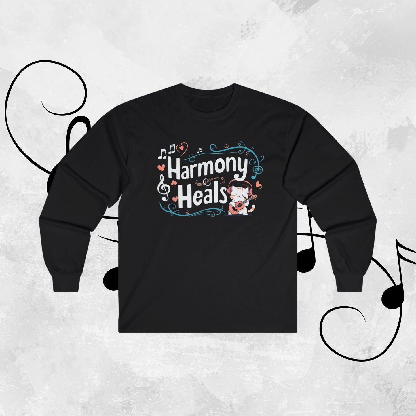 Harmony Heal Cotton Long Sleeve Tshirt