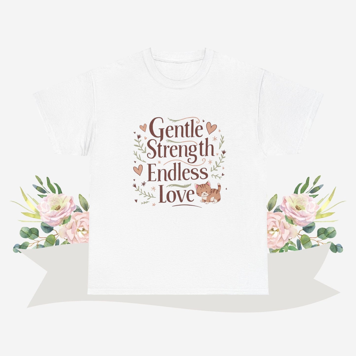 Gentle Strength Endless Love  Grandma Cotton Tshirt