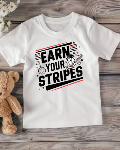 Earn Your Stripes Youth Heavy Cotton T-Shirt