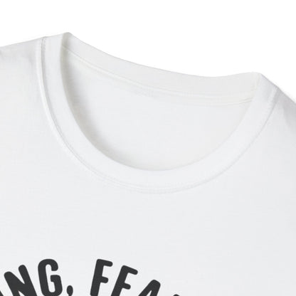 Young Fearless Unstoppable Cotton Men Tshirt