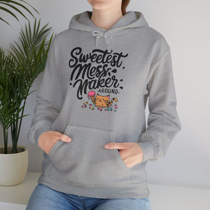 Purrfectly Pampered Unisex Heavy Cotton Hoodie