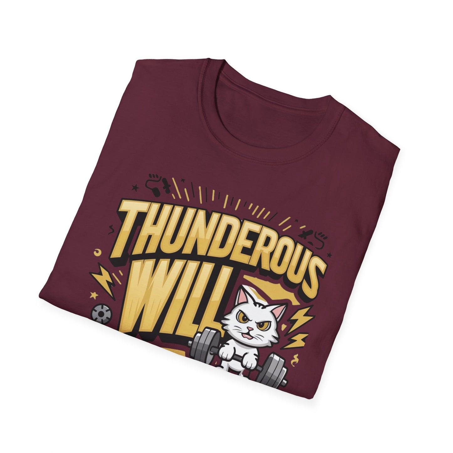 Thunderous Will Cotton Men Tshirt