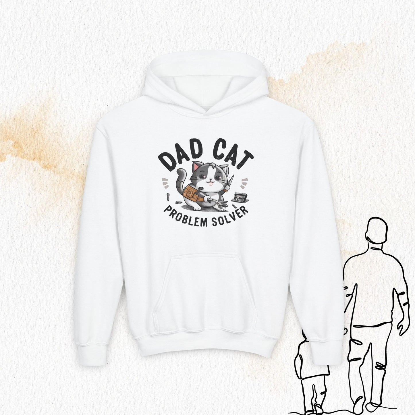 Paw Protector Youth Heavy Blend Hoodie