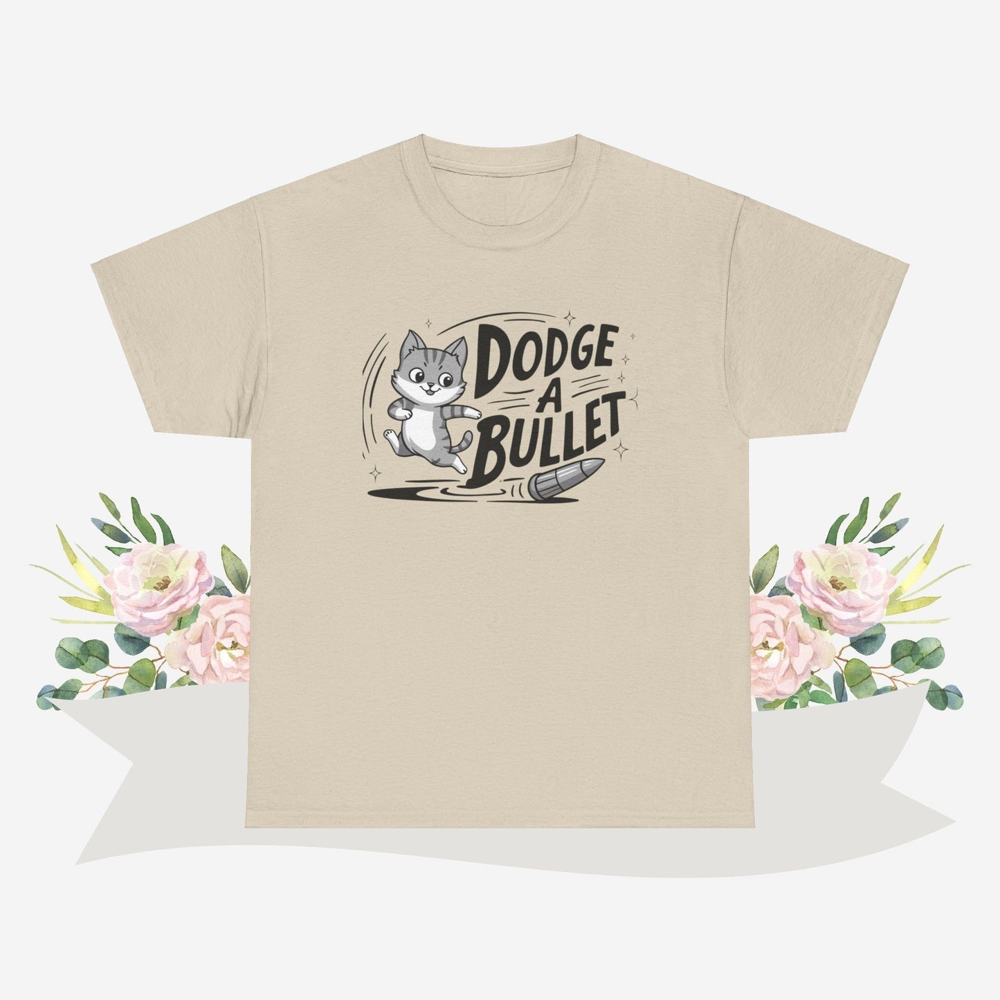 Dodge A Bullet Idiom Cotton Tshirt