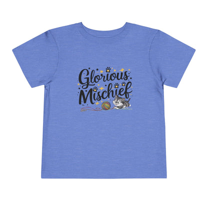 Glorious Mischief Toddler  Cotton T-Shirt