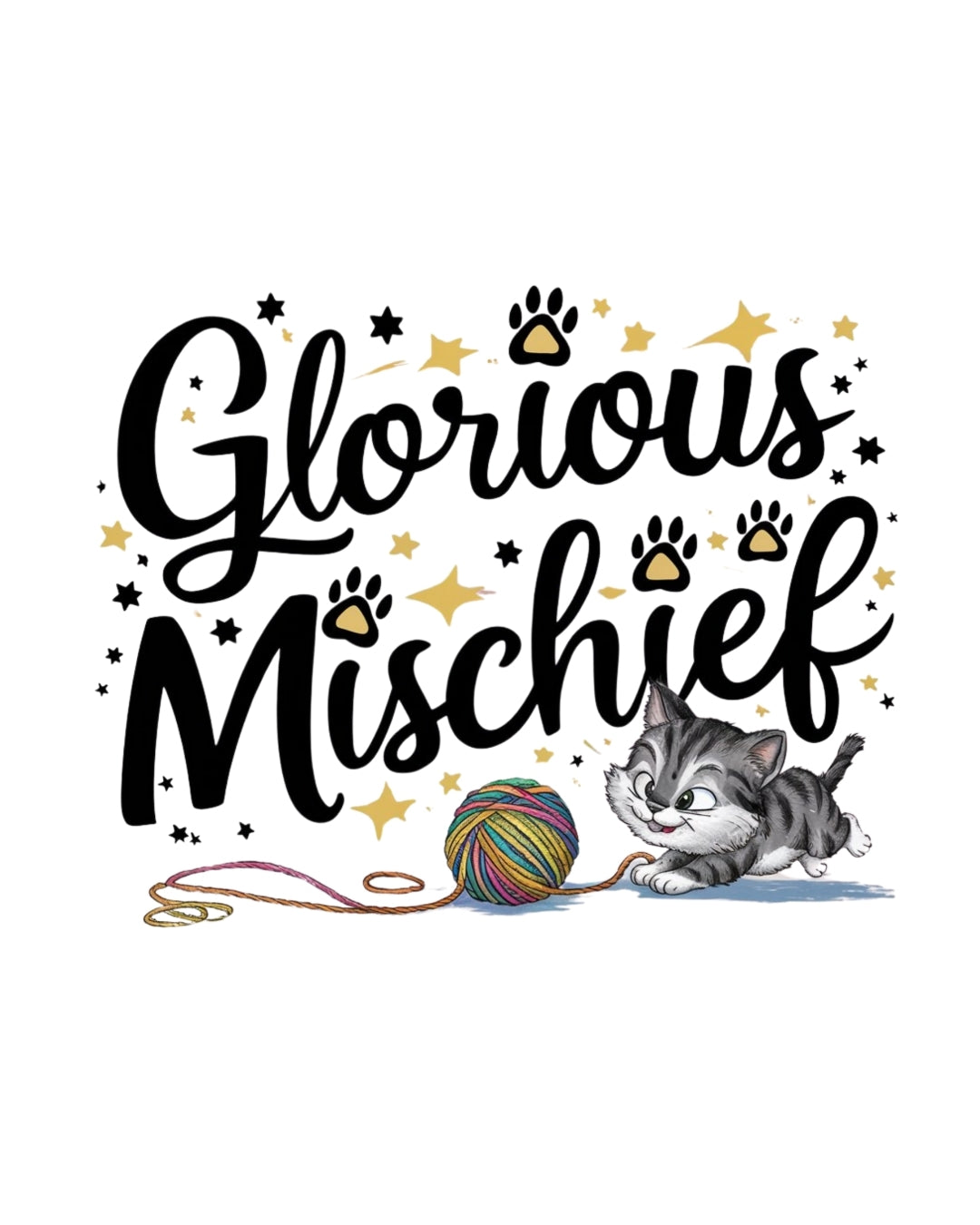 Glorious Mischiefs Cotton T-Shirt