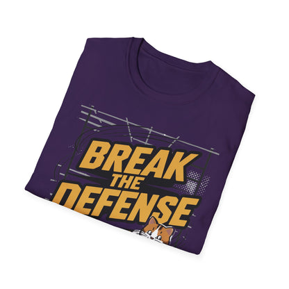 Break The Defence Crew Neck Cotton Men Tshirt