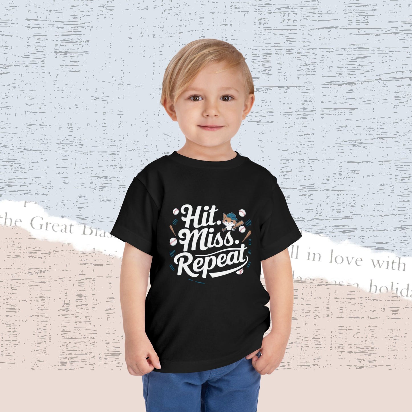 Hit Miss Repeat Toddler Cotton T-Shirt