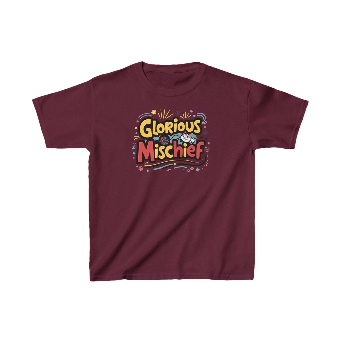 Glorious Mischief Heavy Cotton Kids T-Shirt