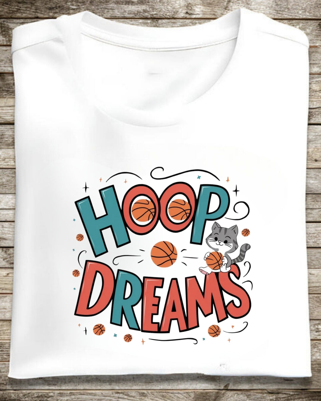 Hoop Dream Cotton Tshirts