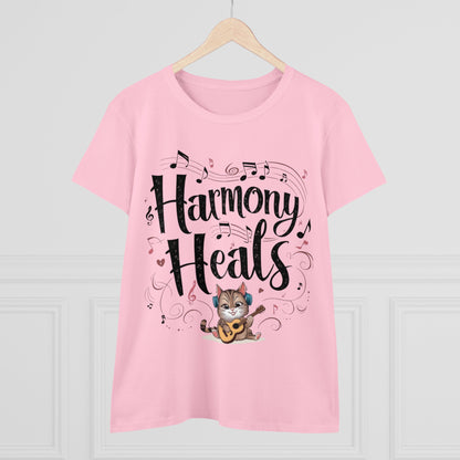 Harmony Heal Cotton Womens Tshirt