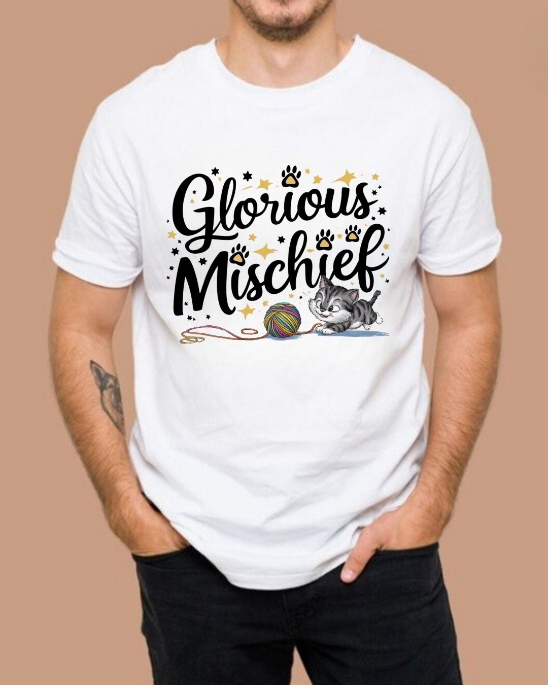 Glorious Mischiefs Cotton T-Shirt