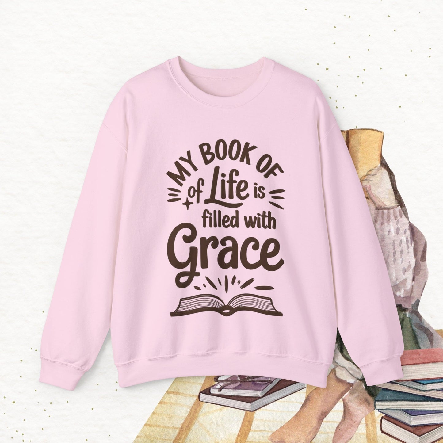 Potion Pages Ultra Cotton Crewneck Sweatshirt