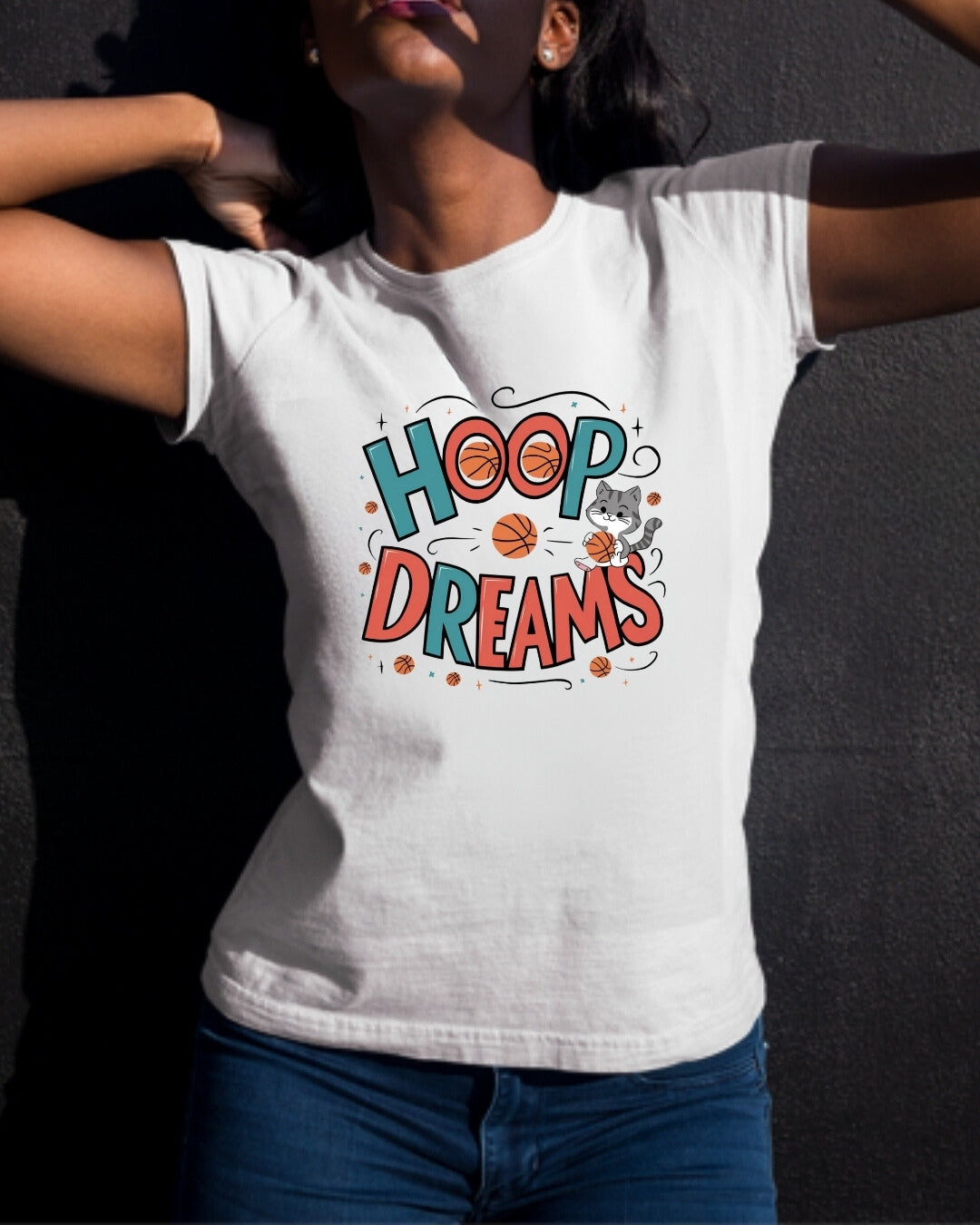 Hoop Dream Cotton Tshirts