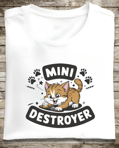 Mini Destroyer Unisex Cotton T-Shirt