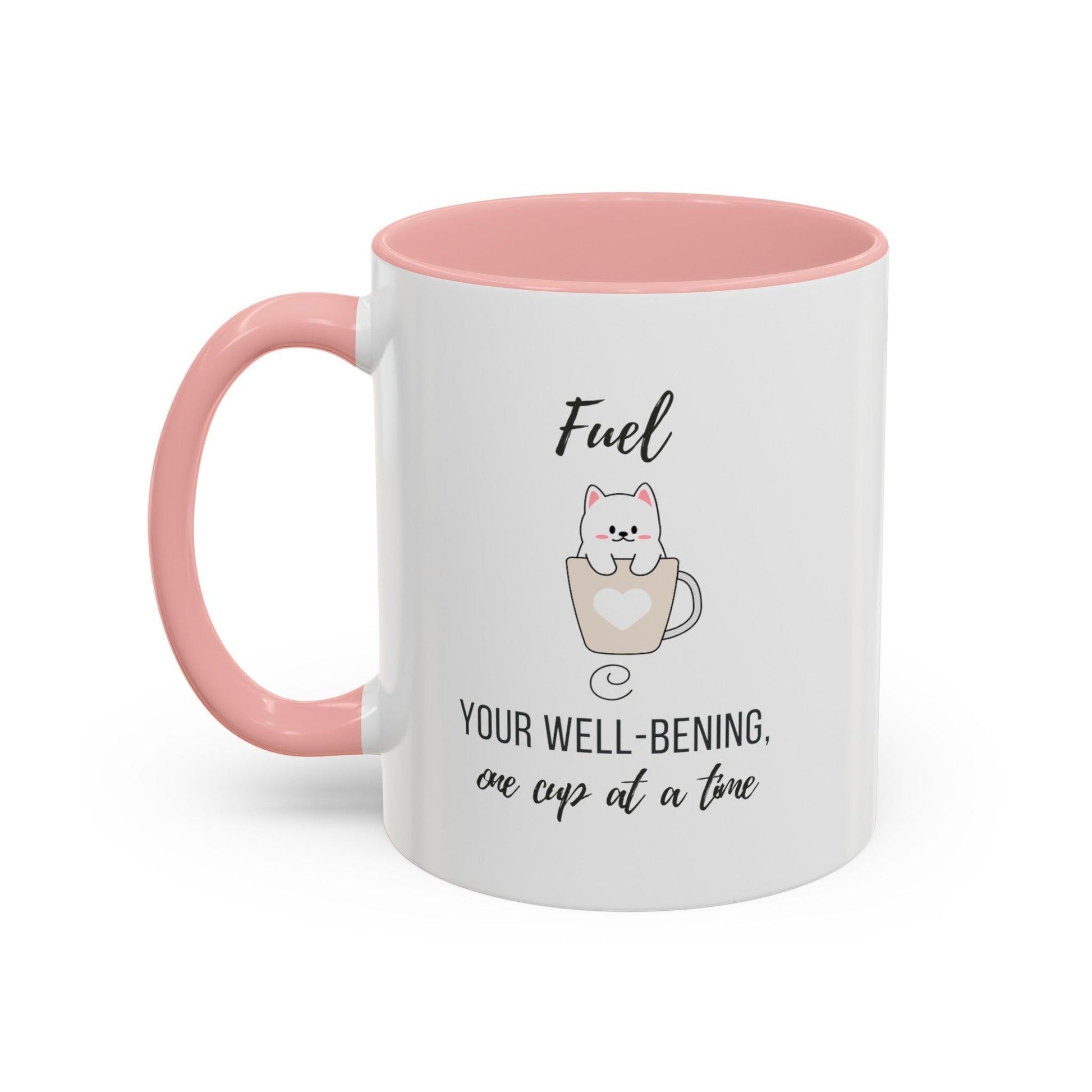 Billien Nap Fuel Printify 11 oz 11oz accent mug Coffee Mugs Holiday Picks Home & Living Kitchen Mugs Spring Essentials two tone White base