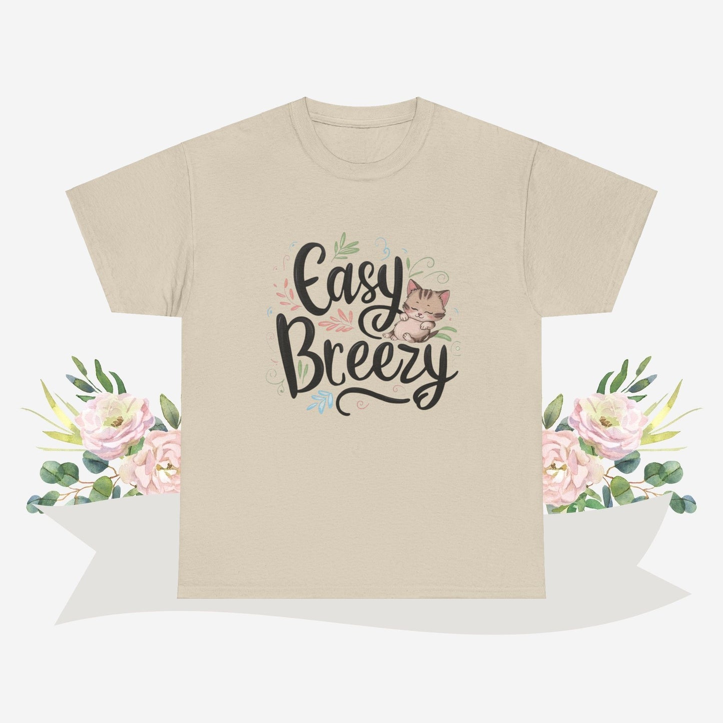 Easy Breezy Idiom Cotton Tshirt