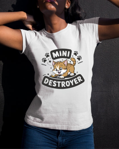 Mini Destroyer Unisex Cotton T-Shirt