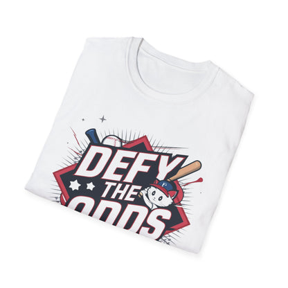 Defy The Odds Cotton Men Tshirt