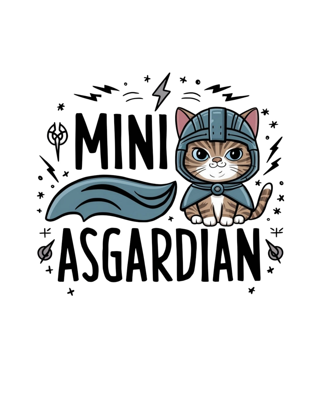 Mini Asgardian Cotton T-Shirt