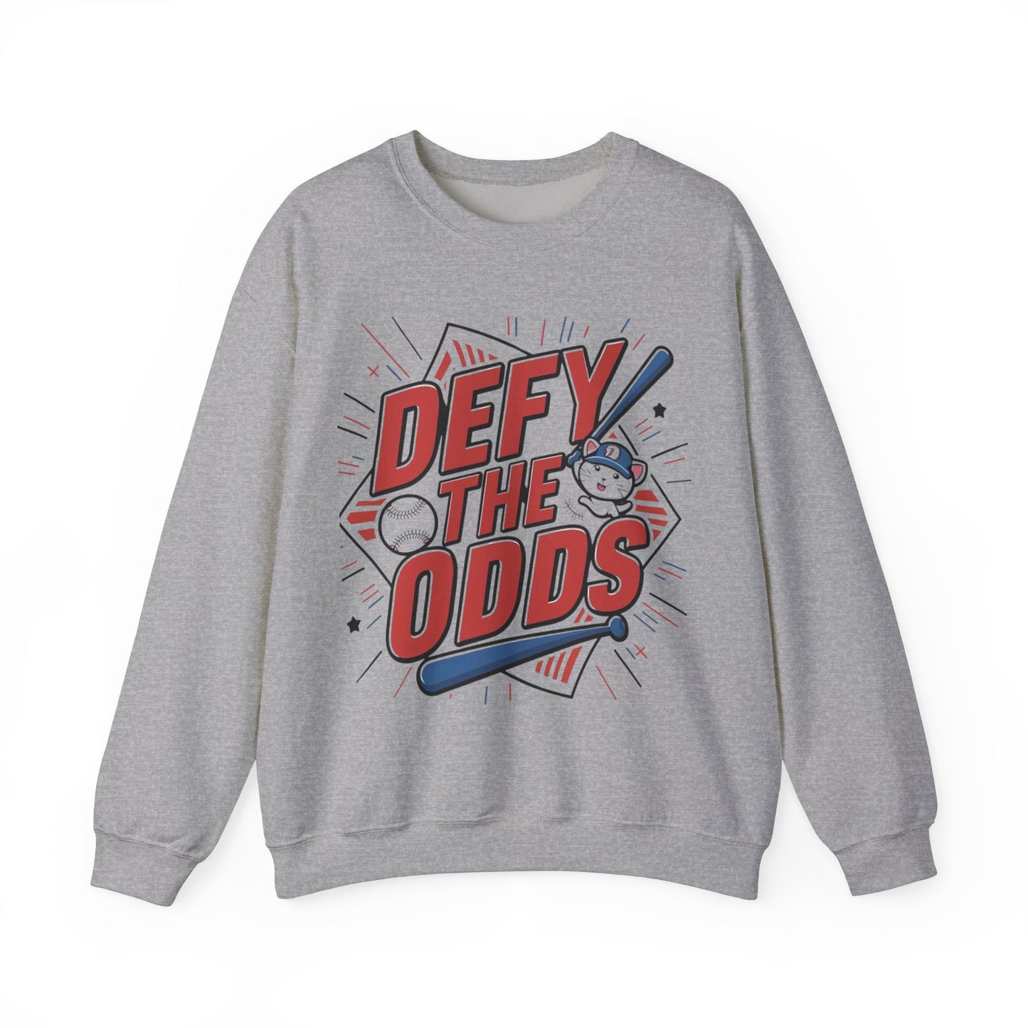 Defy The Odds Ultra Cotton Crewneck Sweatshirt