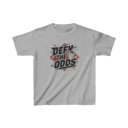 Defy The Odds Heavy Cotton Kids T-Shirt