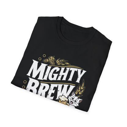 Mighty Brew Cotton Crew Neck Tshirt