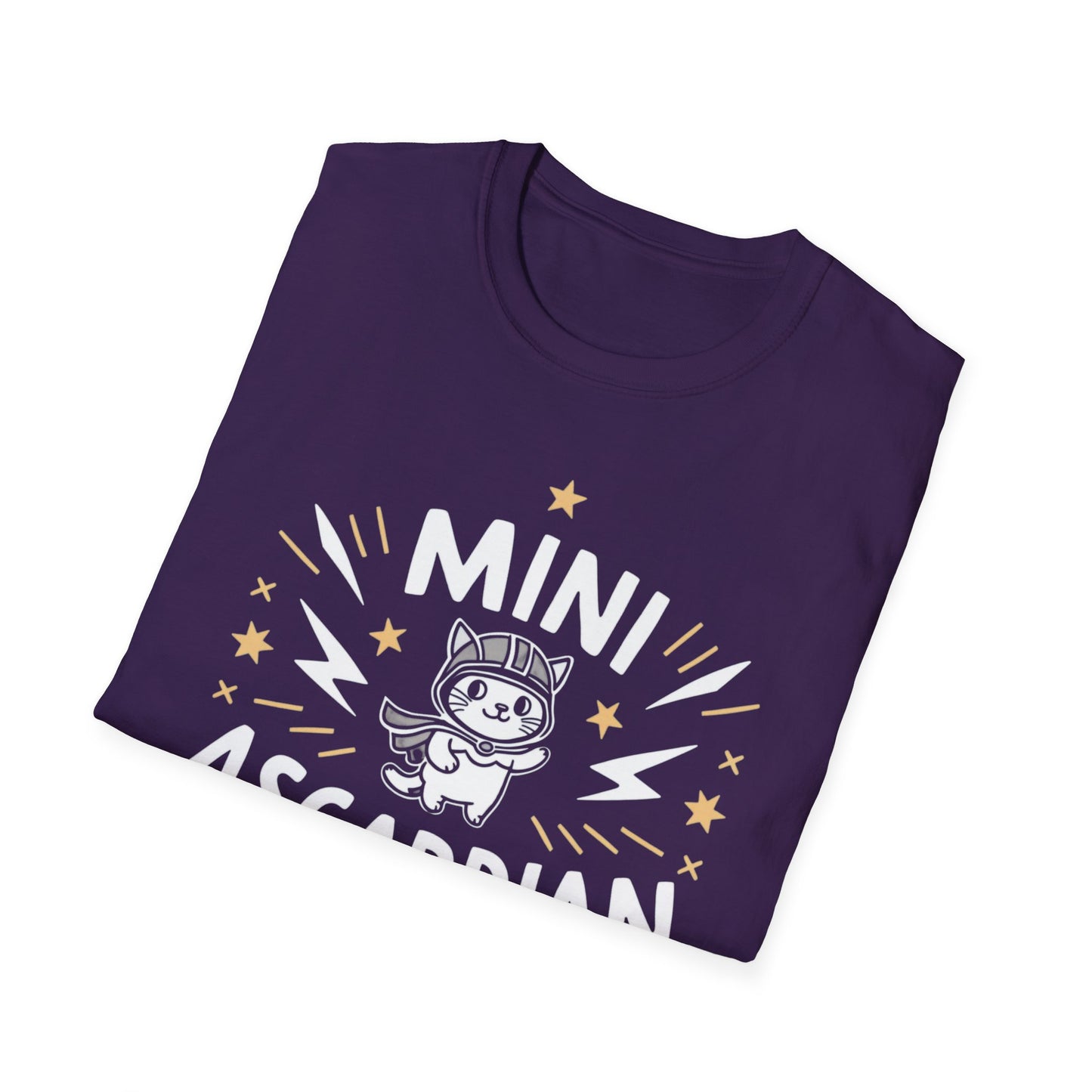 Mini Asgardian Cotton Crew Neck Men Tshirt