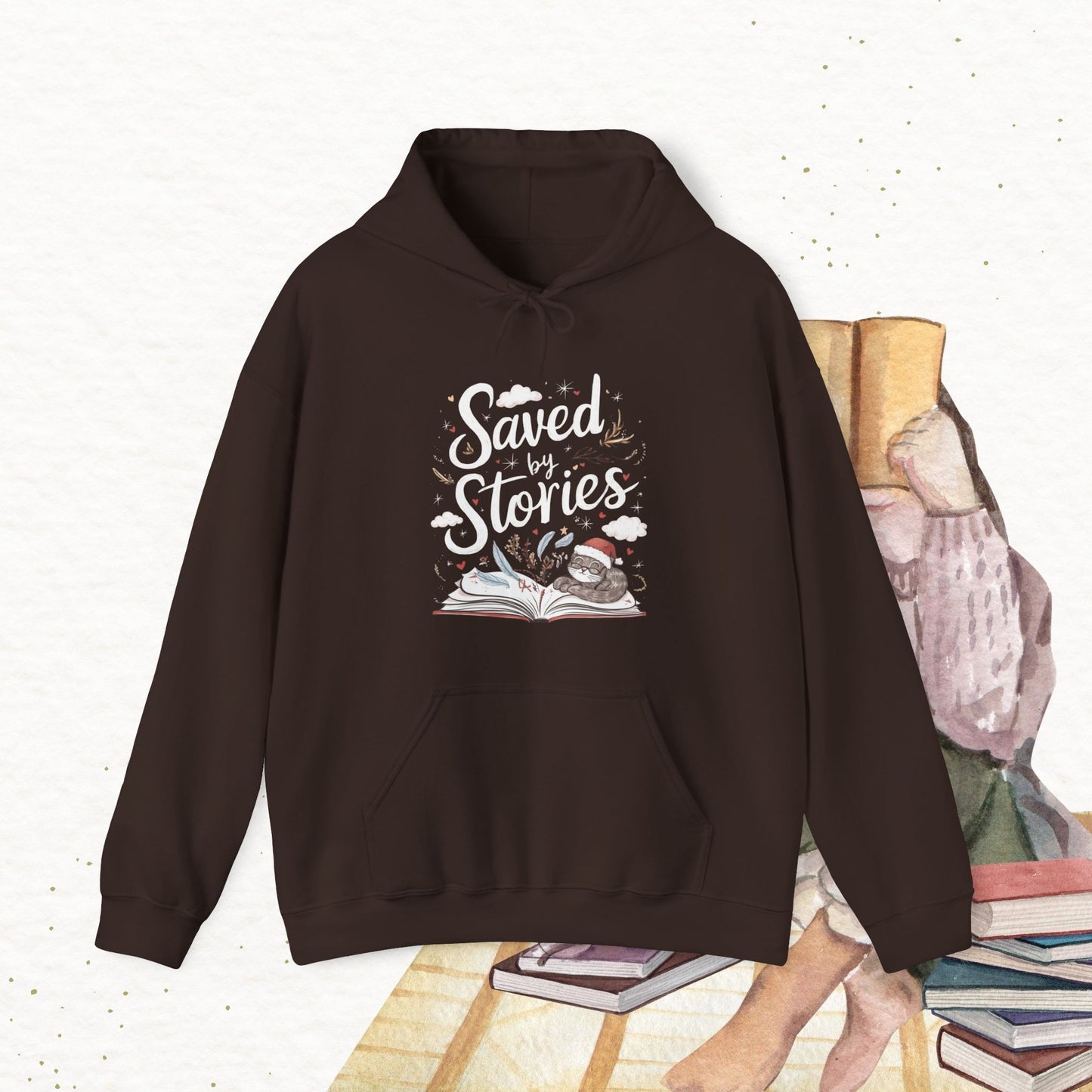 Saved By Stories Cotton Hoodie