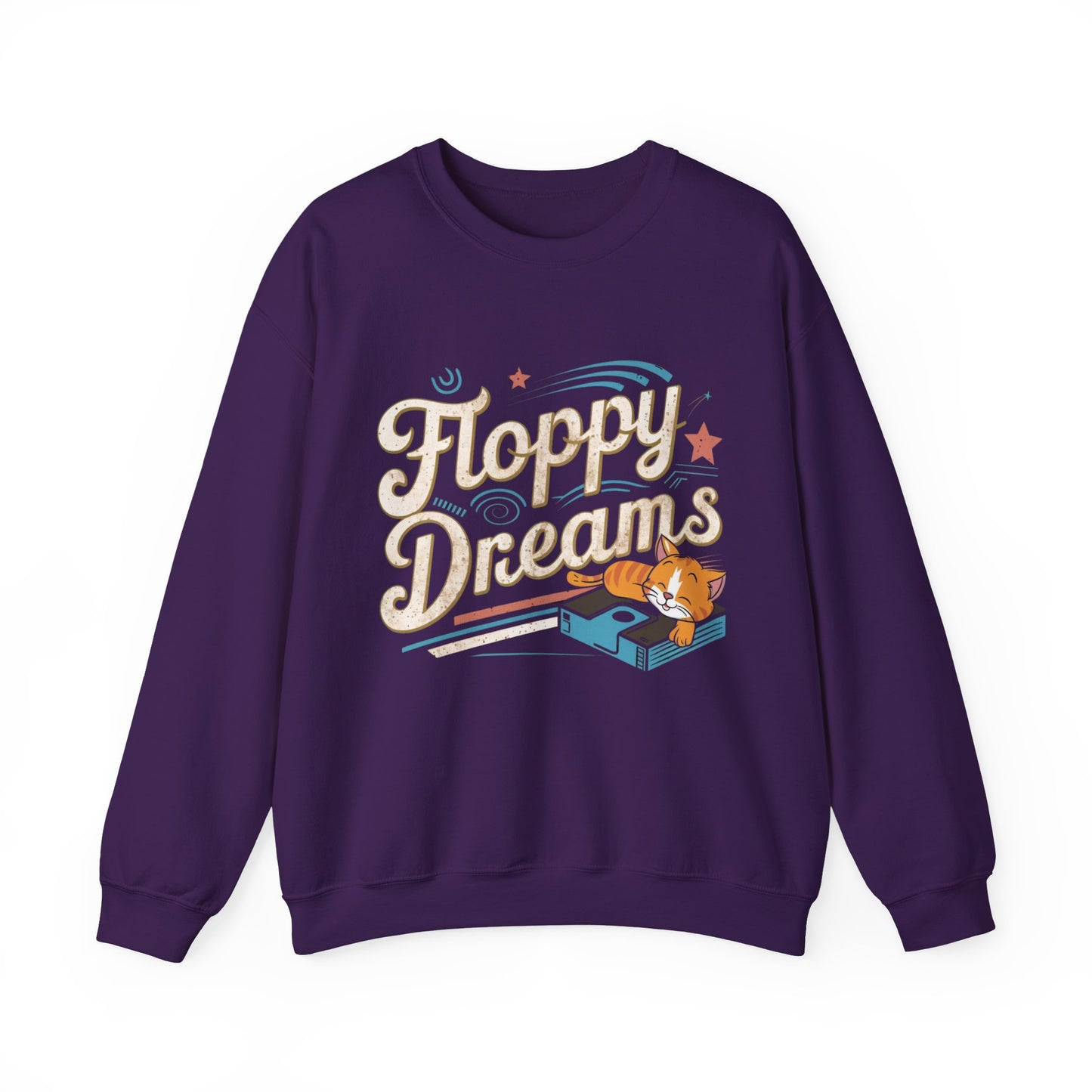 Floppy Dream Vintage Retro Video Game Ultra Cotton Crewneck Sweatshirt