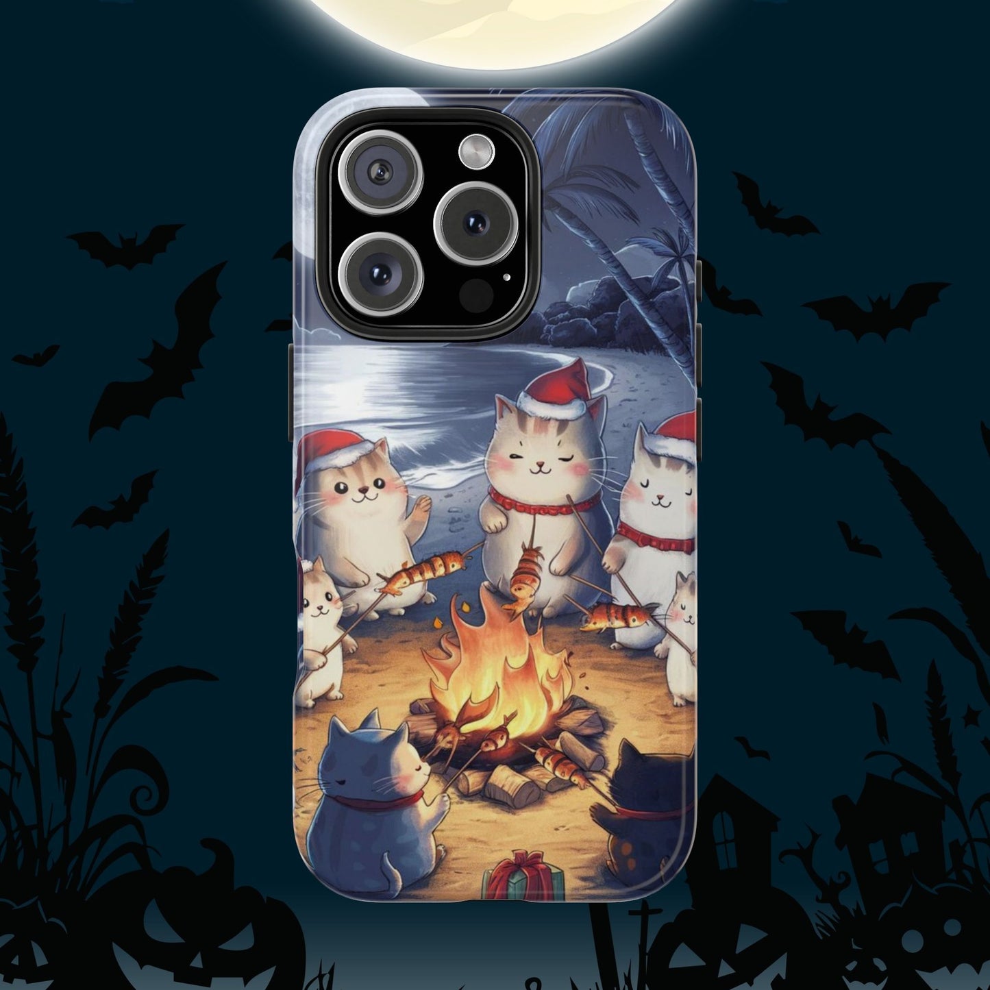 Meowmas Magic Tough Case