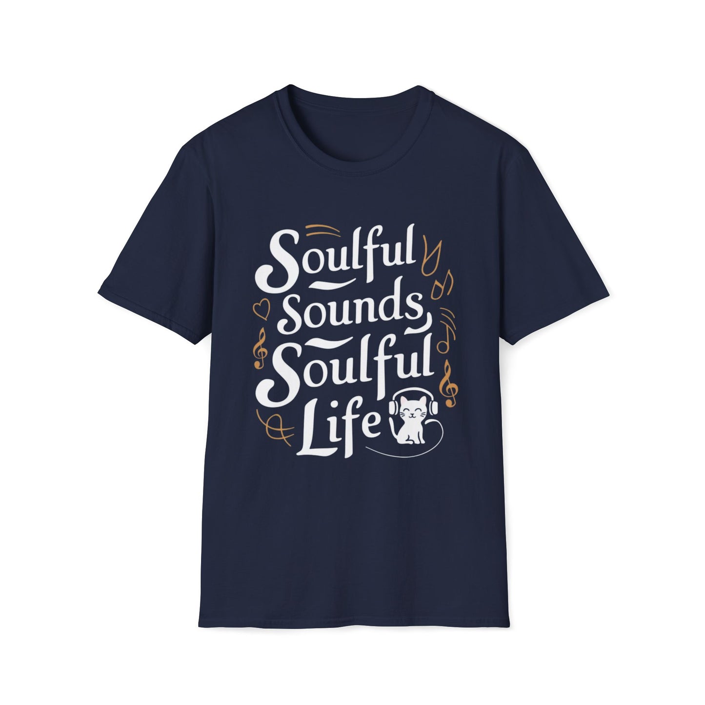 Soulful Sound Soulful Life Cotton Men Tshirt