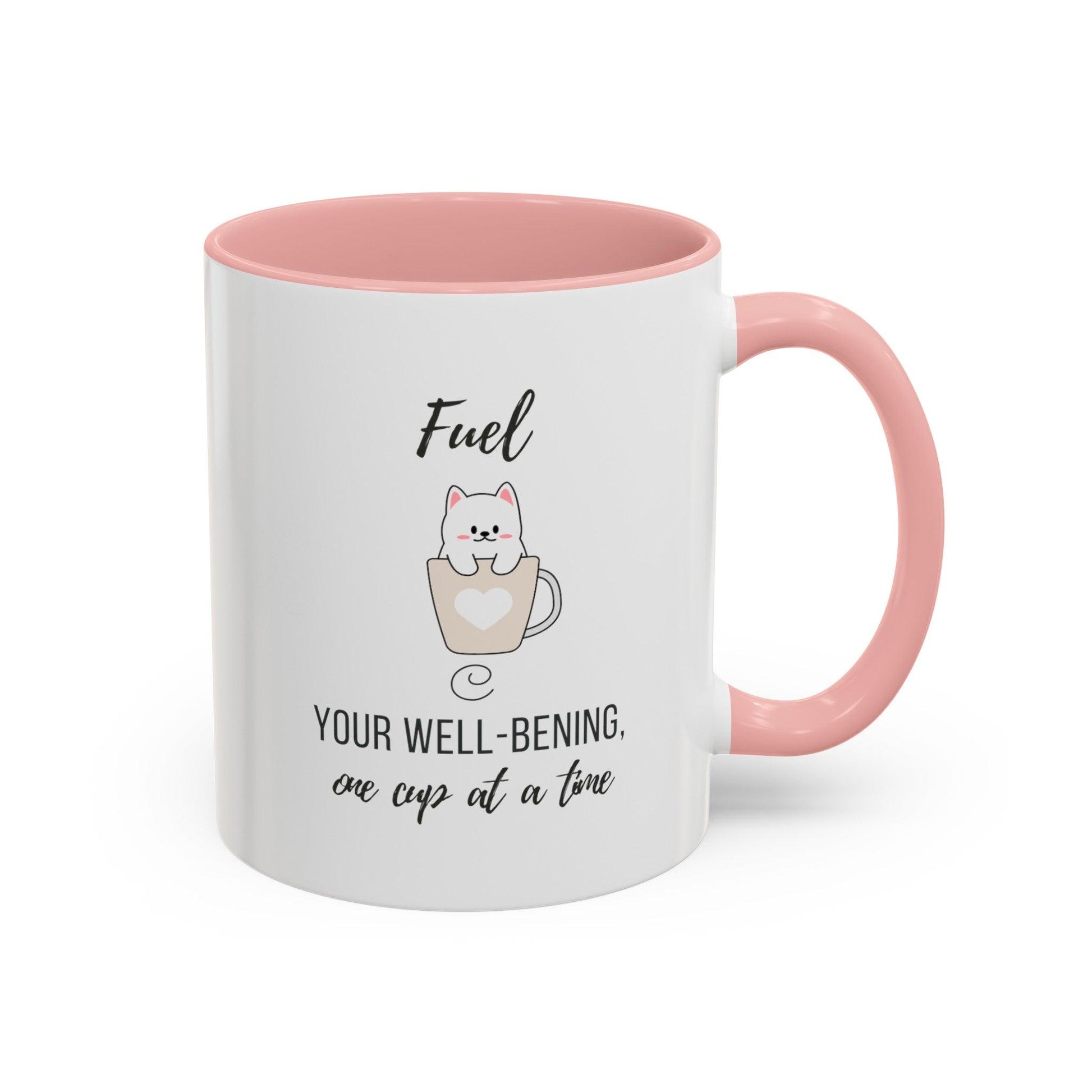 Billien Nap Fuel Printify 11 oz 11oz accent mug Coffee Mugs Holiday Picks Home & Living Kitchen Mugs Spring Essentials two tone White base