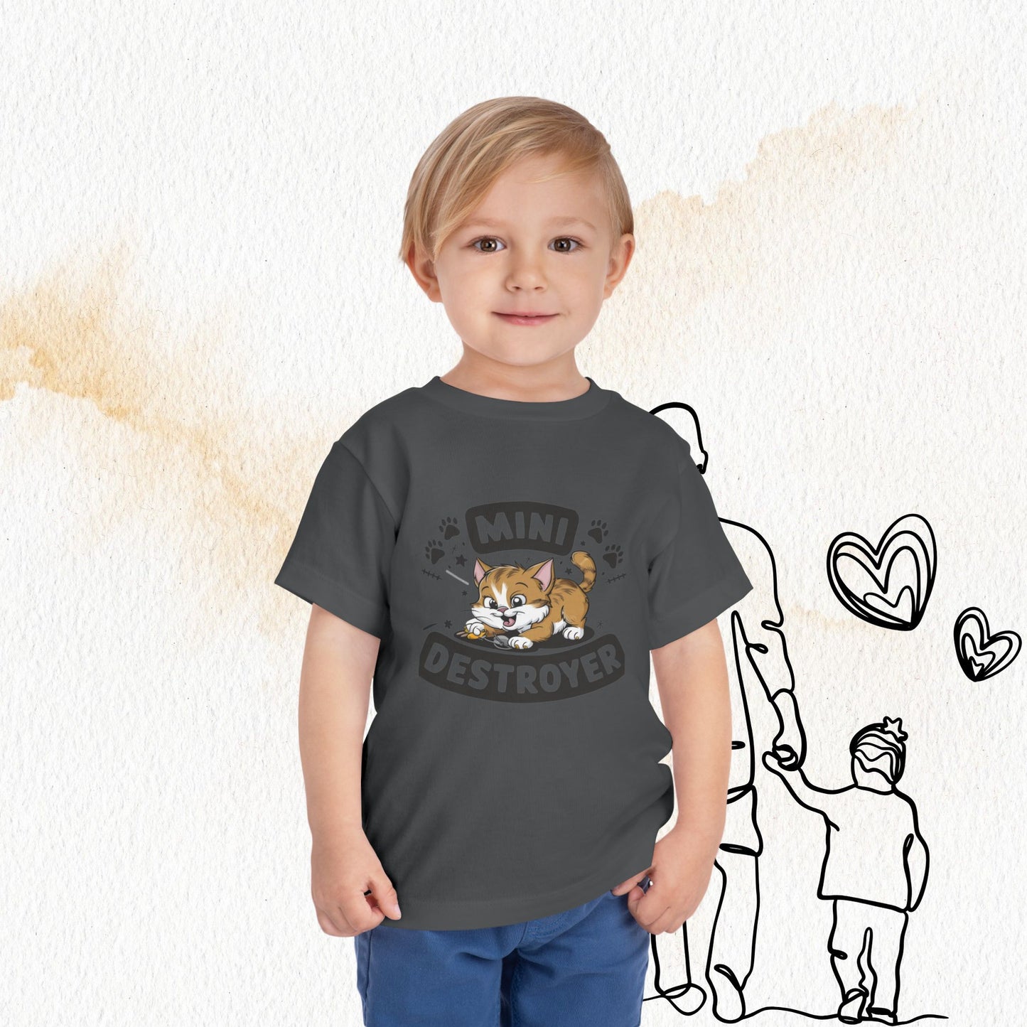 Mini Destroyer Toddler Cotton Kids T-Shirt