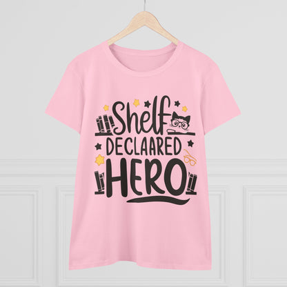 Self Declared Hero Cotton Women Tshirt