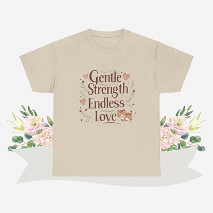 Gentle Strength Endless Love  Grandma Cotton Tshirt