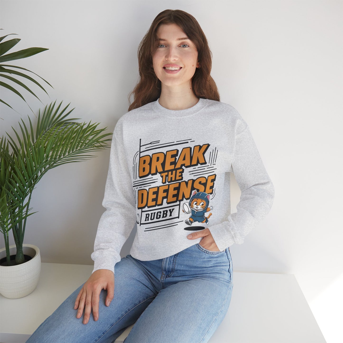 Break The Defence Ultra Cotton Crewneck Sweatshirt