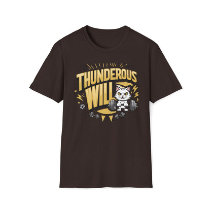 Thunderous Will Cotton Men Tshirt