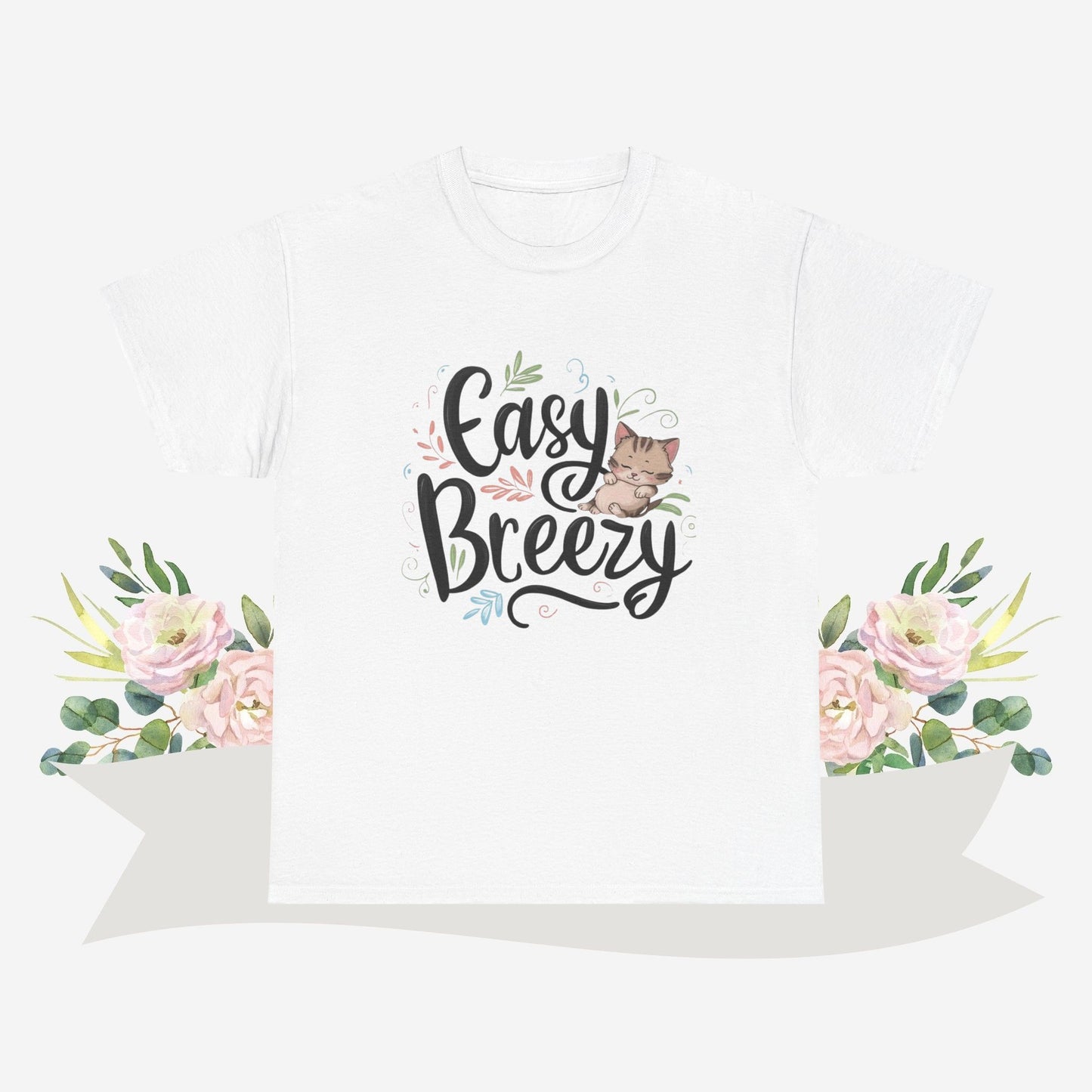 Easy Breezy Idiom Cotton Tshirt