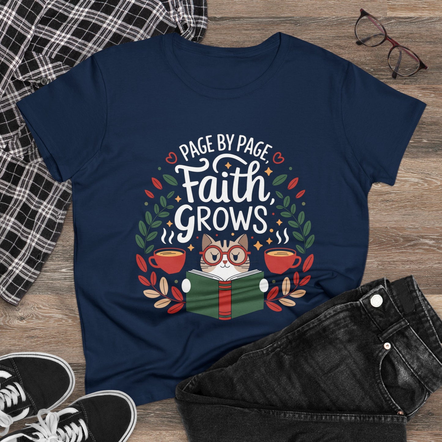 Faith Reflections Women Cotton Tshirt