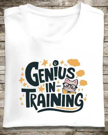 Genius In Training Cotton T-Shirt