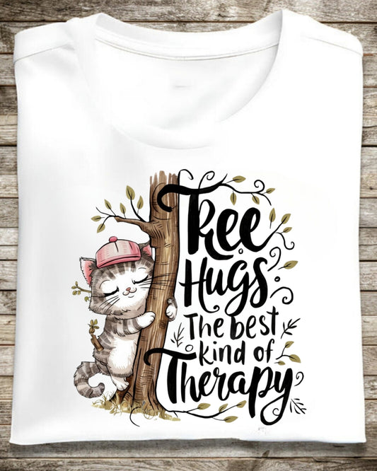 Tree Hugs Best Kind of Therapy T-Shirt