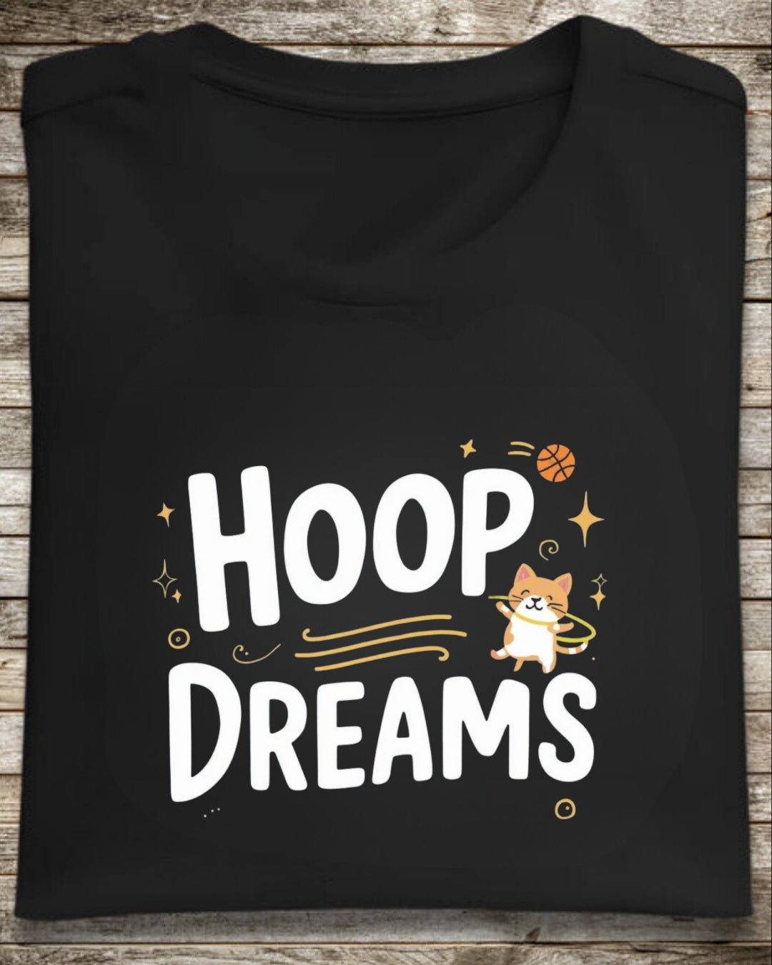 Hoop Dream Basketball Crew Neck Tee