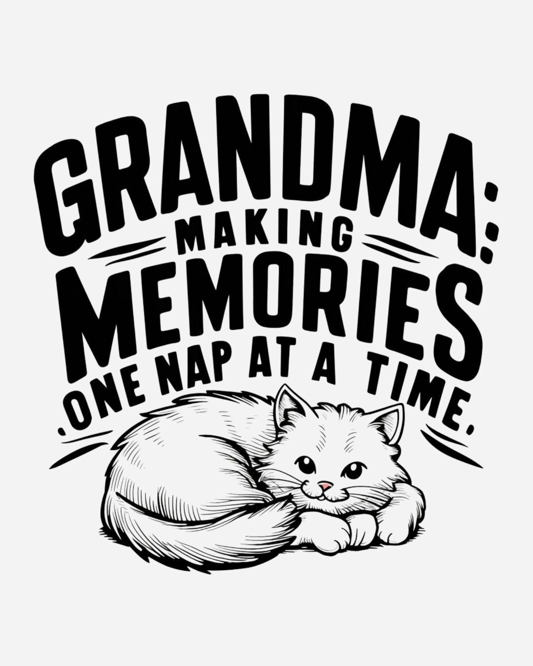 Grandpa Having Memory One Nap A Time  Women Cotton Tshirt