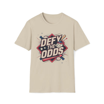 Defy The Odds Cotton Men Tshirt