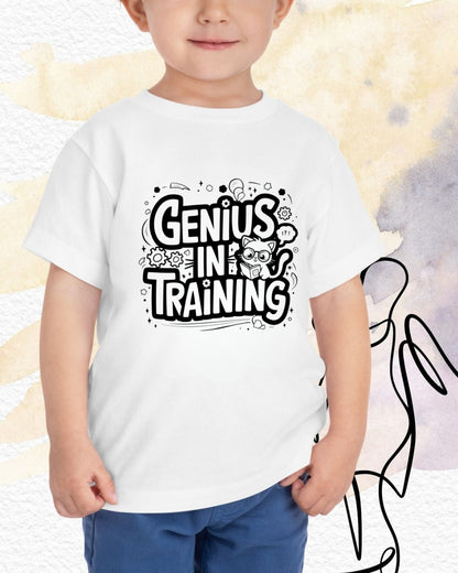 Genius In Training Youth Heavy Cotton T-Shirt