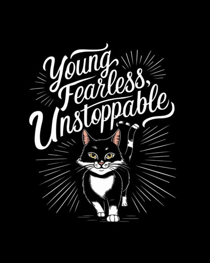 Youth Fearless Unstoppables  Cotton T-Shirt