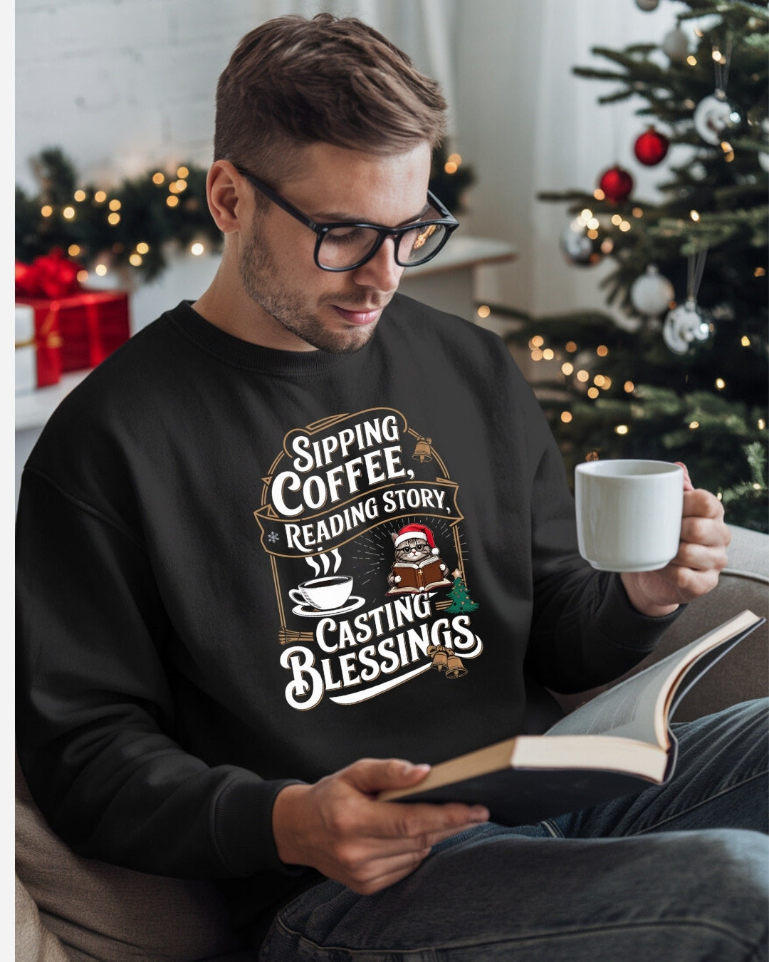 Calming Coffee Ultra Cotton Sweatshirt