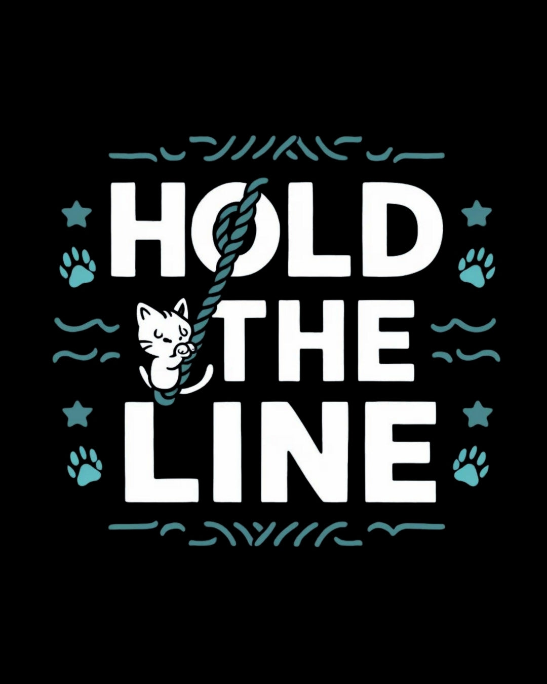 Hold The Line Unisex Cotton T-Shirt